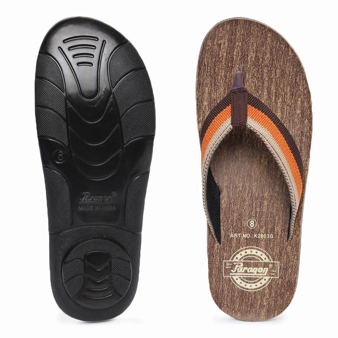 Paragon  K2003G Men Stylish Sandals | Comfortable Sandals for Daily Outdoor Use | Casual Formal Sandals with Cushioned Soles Military Discount