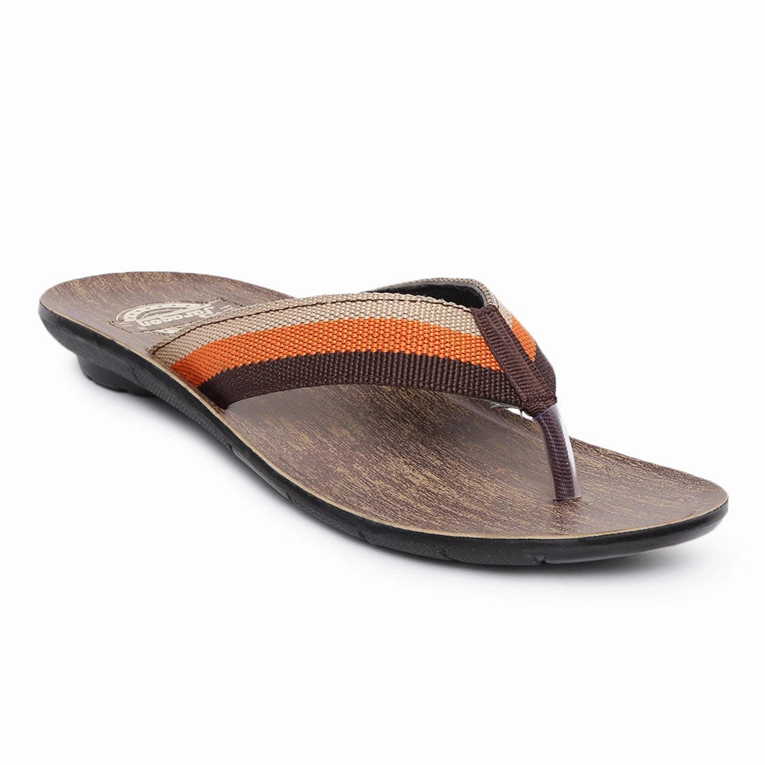 Paragon  K2003G Men Stylish Sandals | Comfortable Sandals for Daily Outdoor Use | Casual Formal Sandals with Cushioned Soles Embroidered Sandals