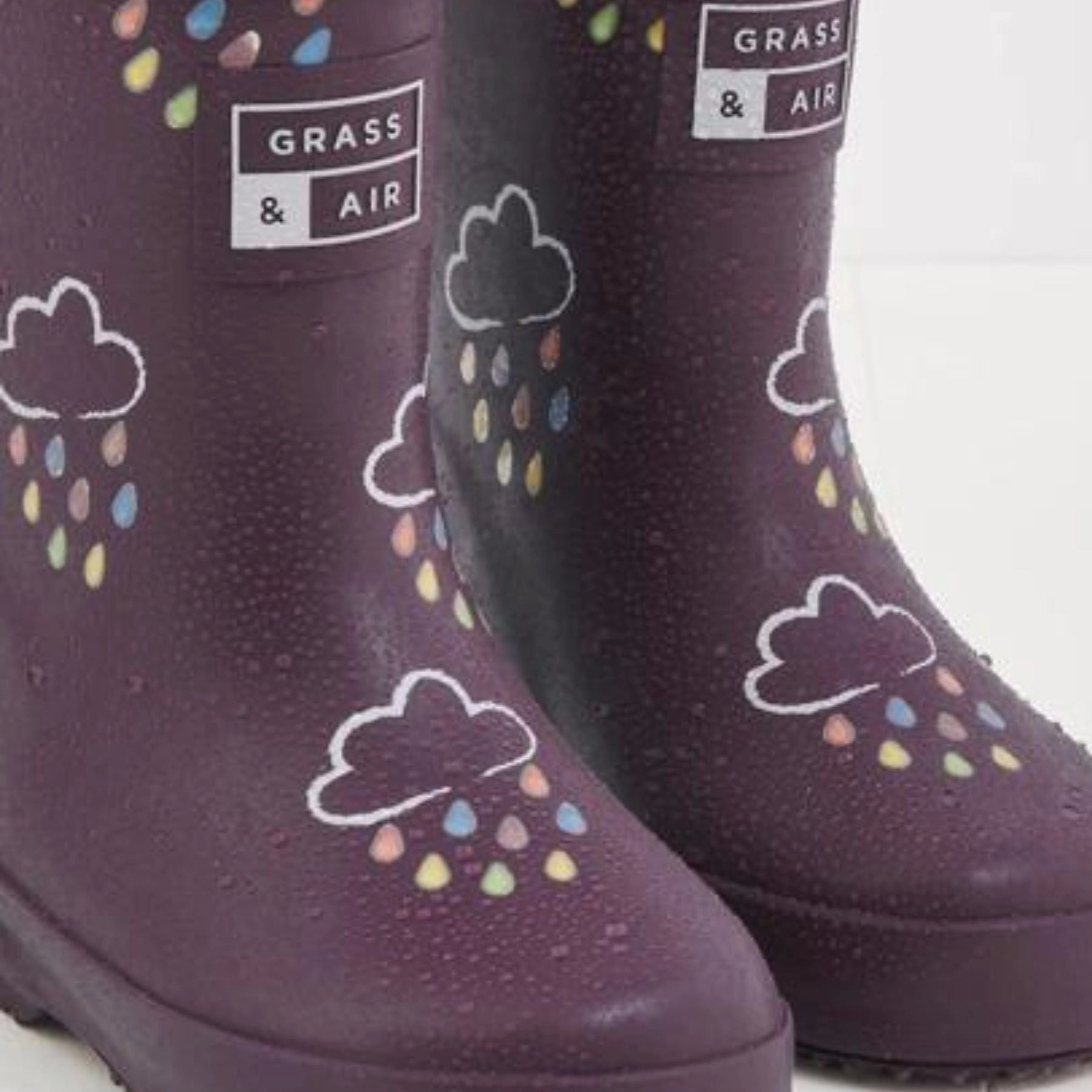 Running Shoes With Big Toe Box Colour-Changing Fall Rain Boots - Amethyst