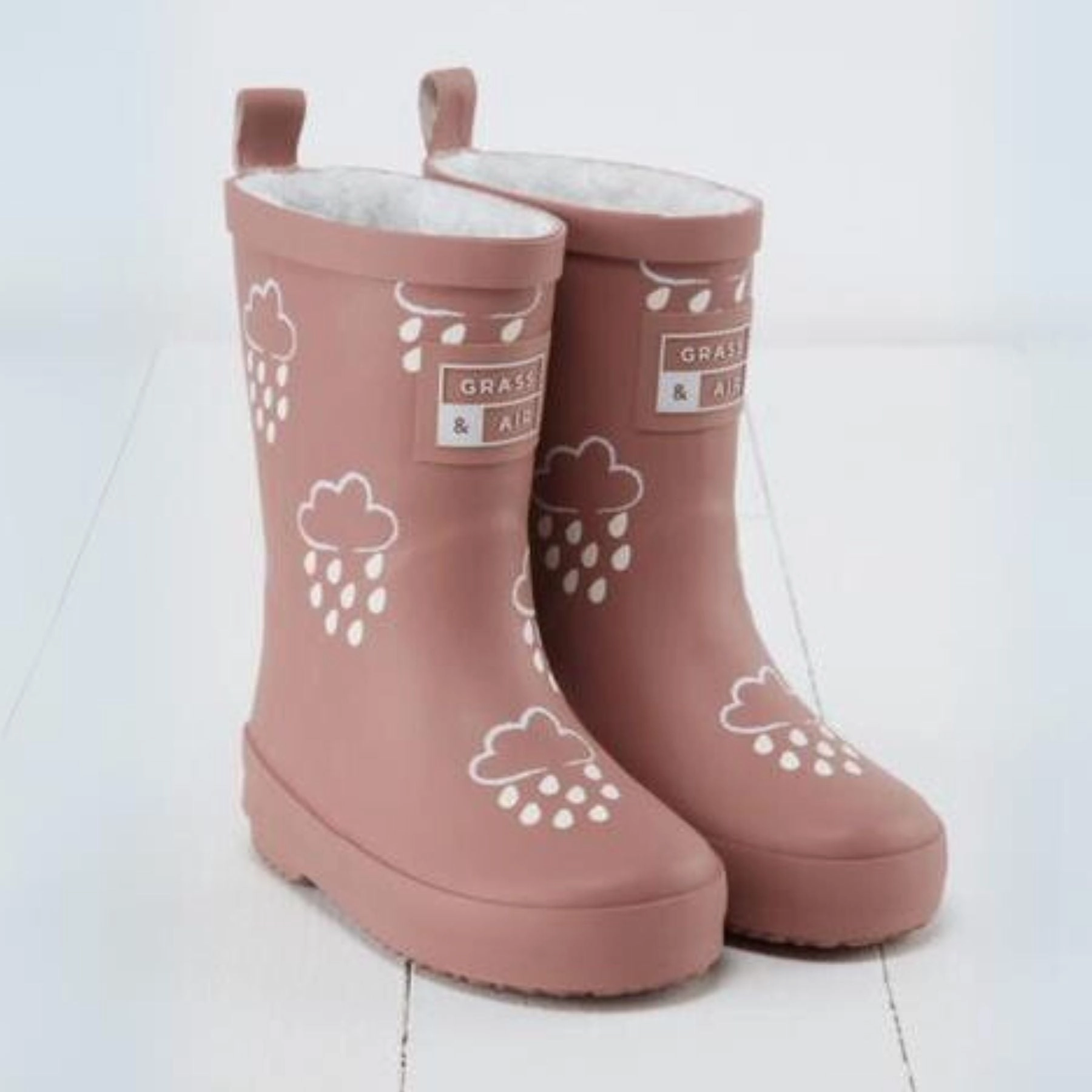 On Running Shoe Colour-Changing Fall Rain Boots - Rose