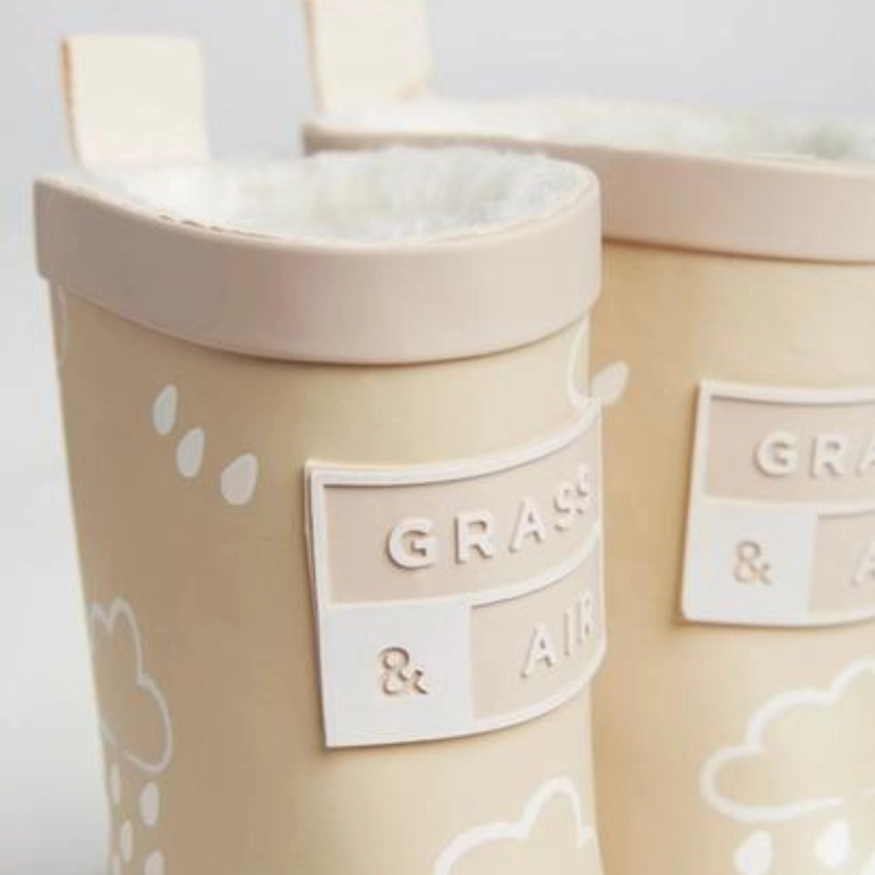 90s Running Shoes Colour-Changing Fall Rain Boots - Stone