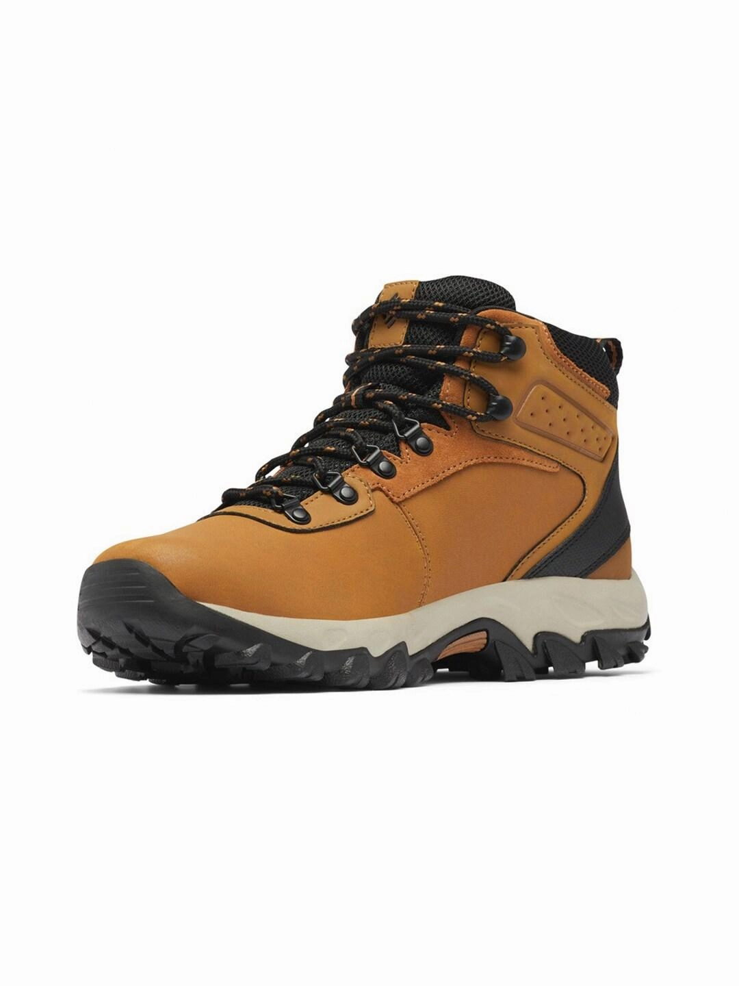Most Comfortable Hiking Shoes Columbia Men Brown NEWTON RIDGE PLUS II WATERPROOF