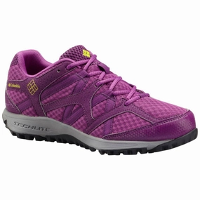 Best Trail Running Race Shoes Columbia Women Purple CONSPIRACY SWITCHBACK II OMNI TECH