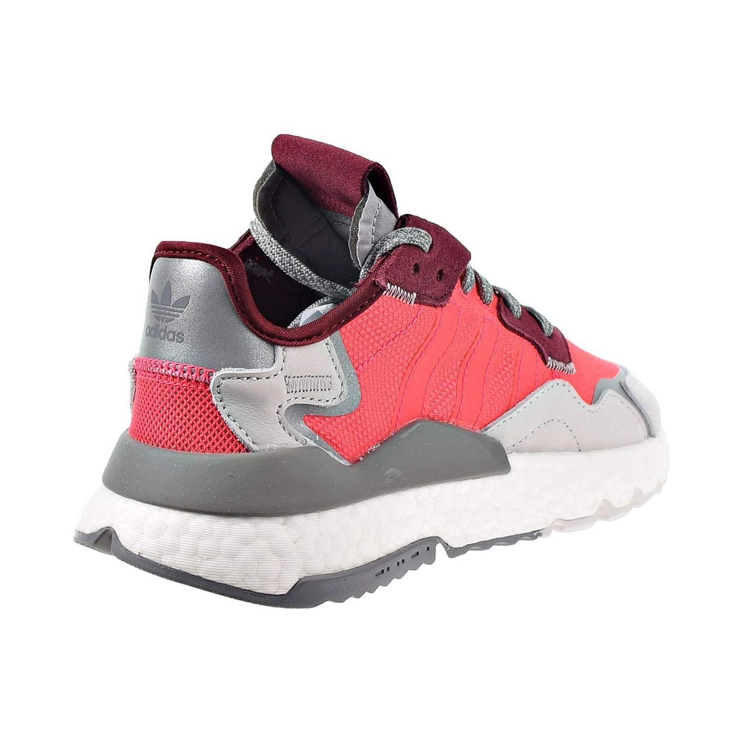 Adidas Shoes Styles Adidas Nite Jogger Women's Shoes Shock Red-Grey One