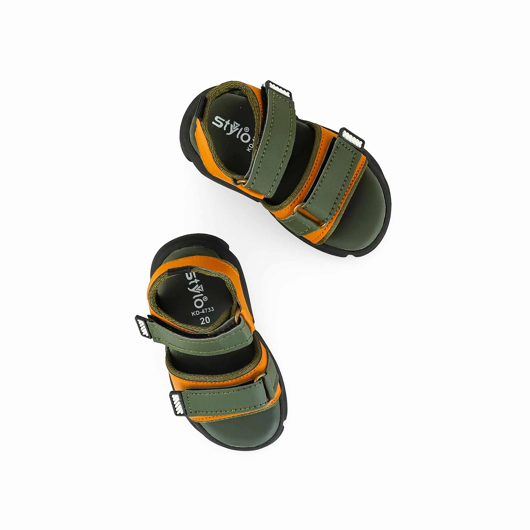 Boys Green Casual Sandal KD4733