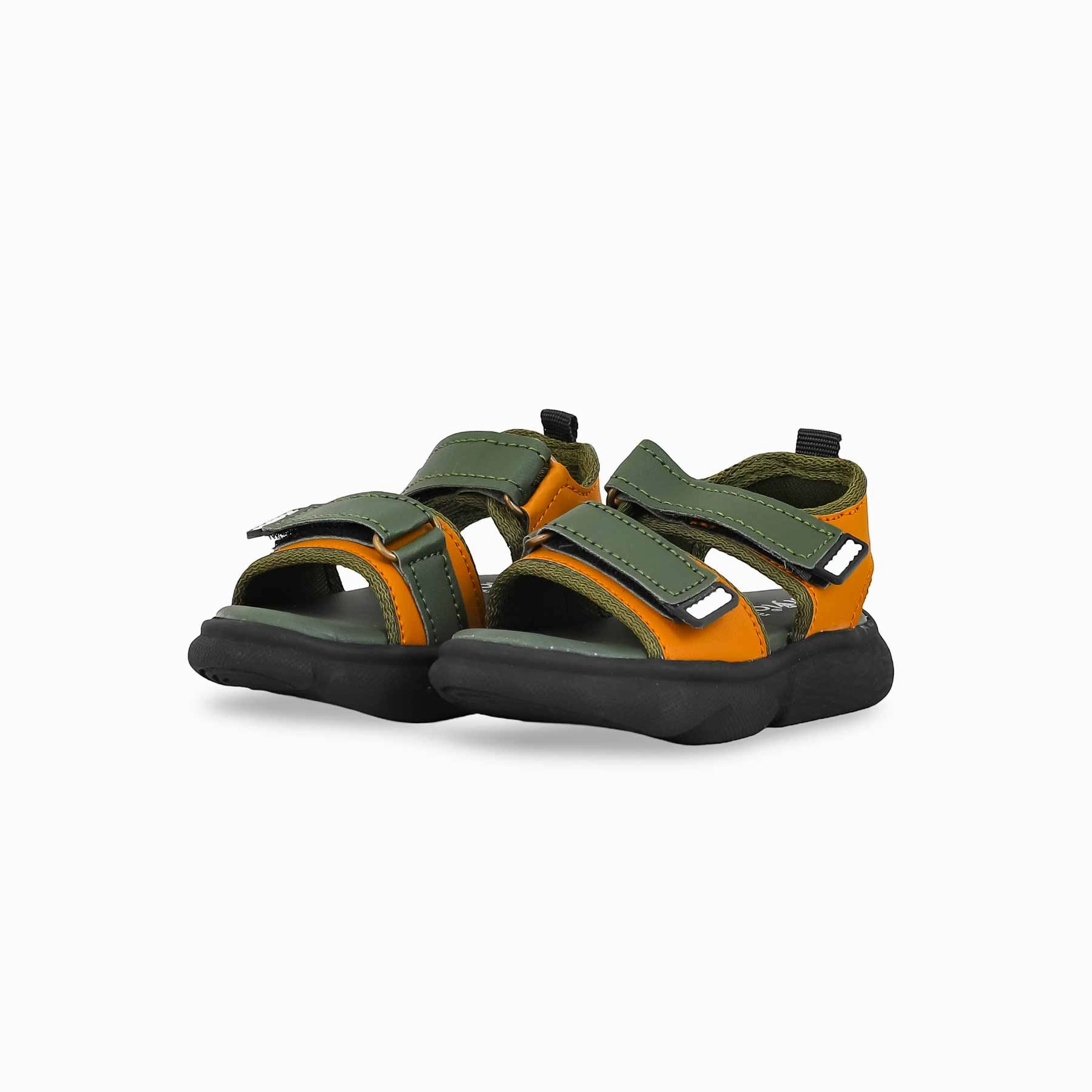 Winter Business Casual Shoes Boys Green Casual Sandal KD4733