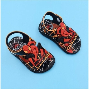 Sof Sole Athletic Flat Shoe Laces Hot Kids Boys Girls Fashion Spiderman Sandals For Children Cartoon sport beach sandals Boys Shoes Baby Soft Sandals Kids Shoes