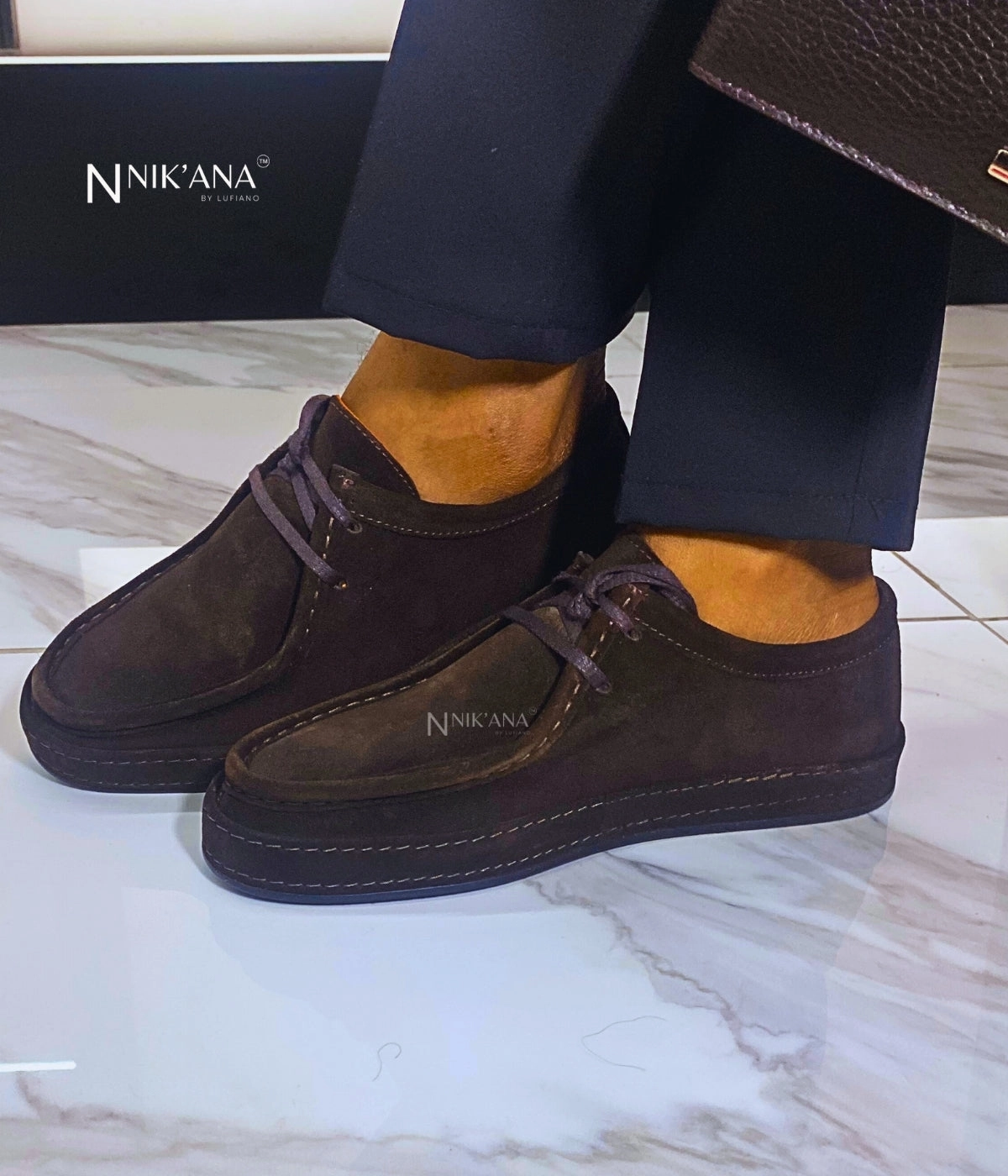 iLVi070-Lace up: Brown Best Shoes For Someone With Flat Feet