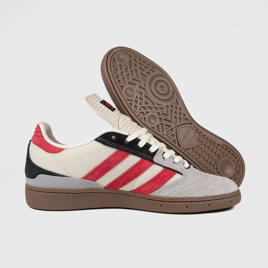 Adidas Originals Samba Og Casual Shoes Adidas Skateboarding - Busenitz Shoes - Clear Brown / Better Scarlet / Gum 5