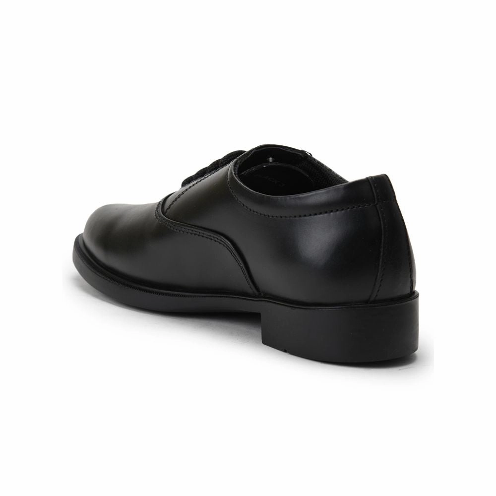 Freedom Lacing Black Formal Shoe For Men RIDER By Liberty Minnetonka Casual Shoes