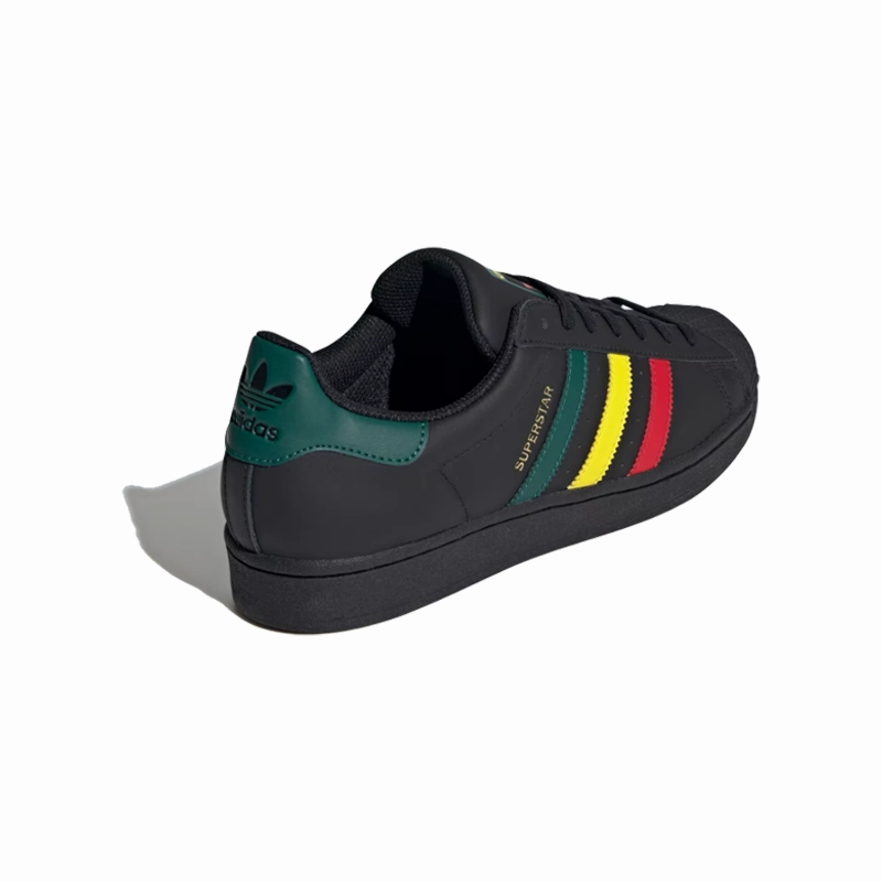 Adidas Shoes. adidas - Superstar - Black Yellow/Collegiate Green - Unisex [IH3121]