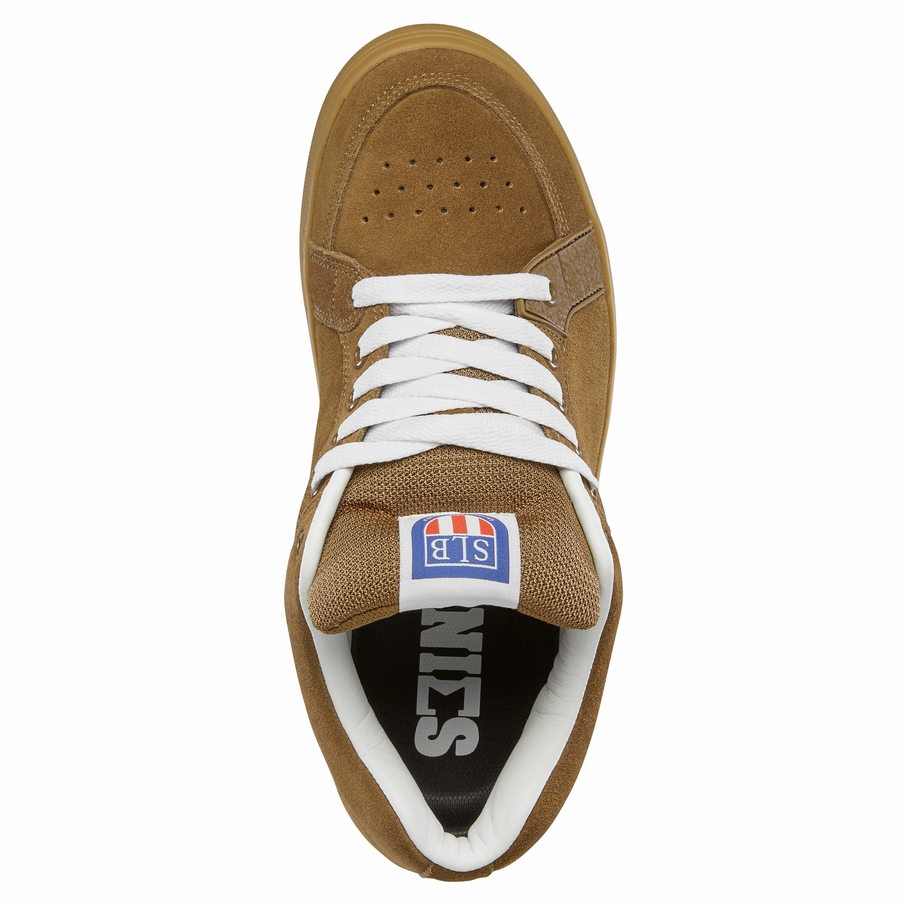 ETNIES SAL 23 BROWN / GUM Skate Shoes 80s