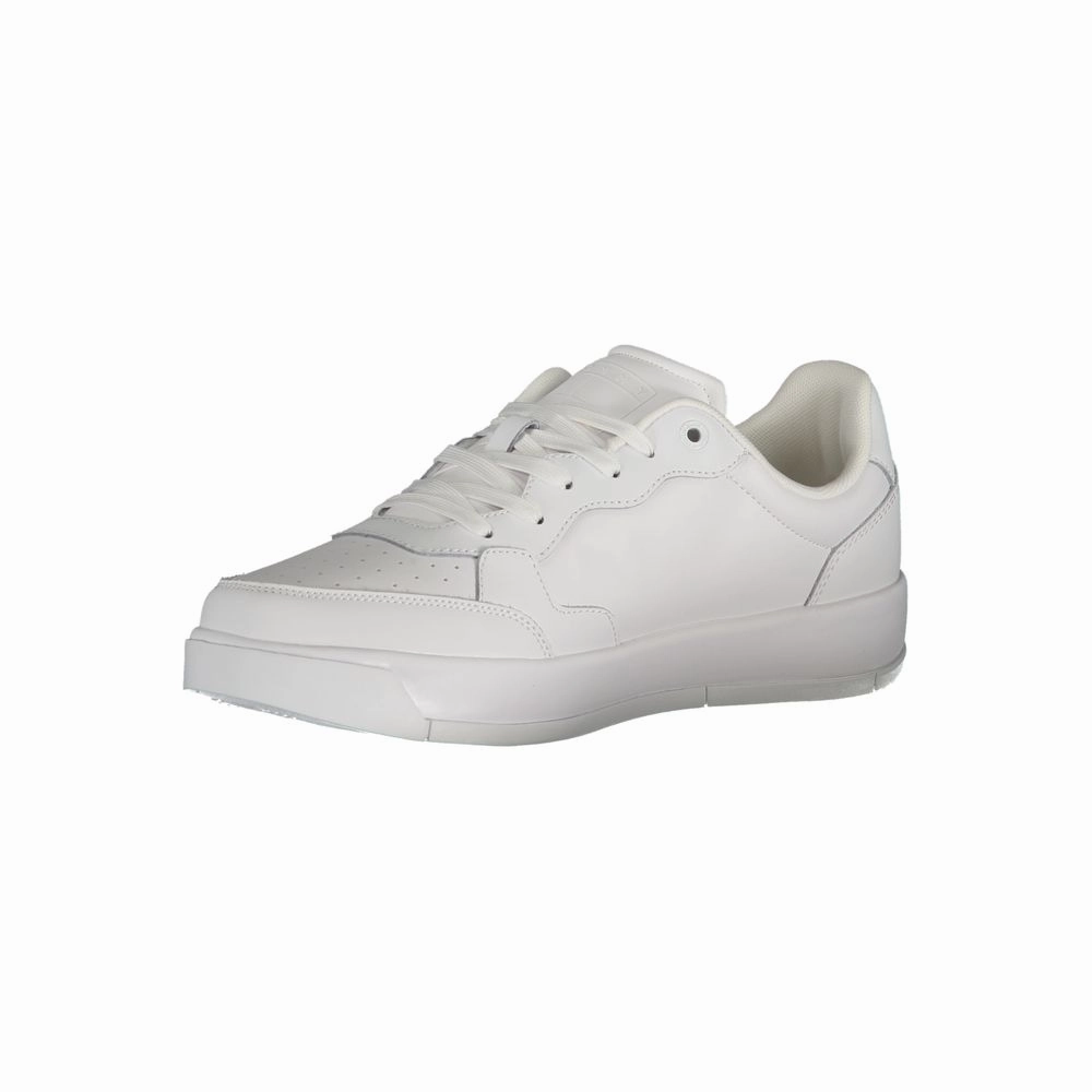 Tommy Hilfiger White Polyethylene Men Sneaker Best Slip On Casual Shoes