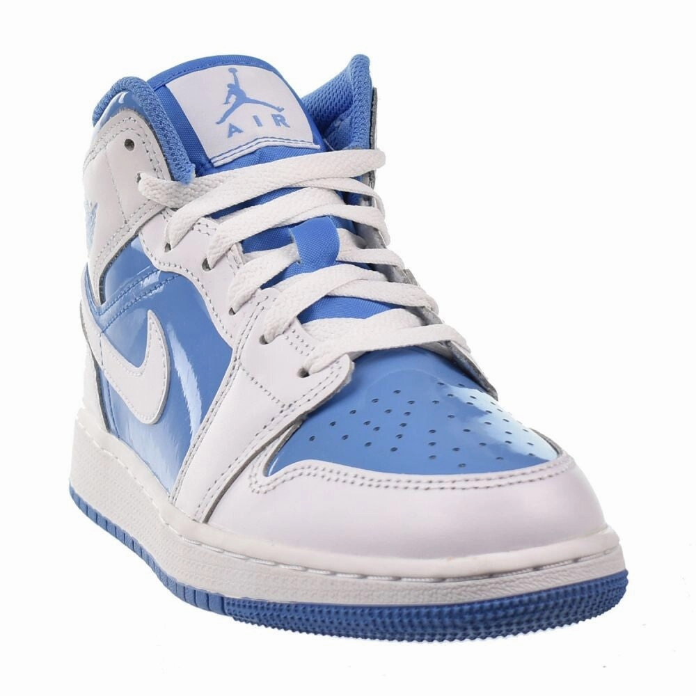 Minimalist Asics Running Shoes Jordan 1 Mid SE (GS) Big Kids' Shoes White/Legend Blue fz3933-114