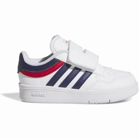 Original Adidas Tennis Shoes adidas Originals Ftwr White/Dark Blue/Better Scarlet Hoops 4.0 Cf I Sneakers