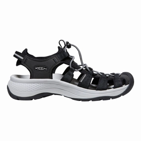 Women's Astoria West Sandal Black/Grey Best Shoes For Walking On Trails