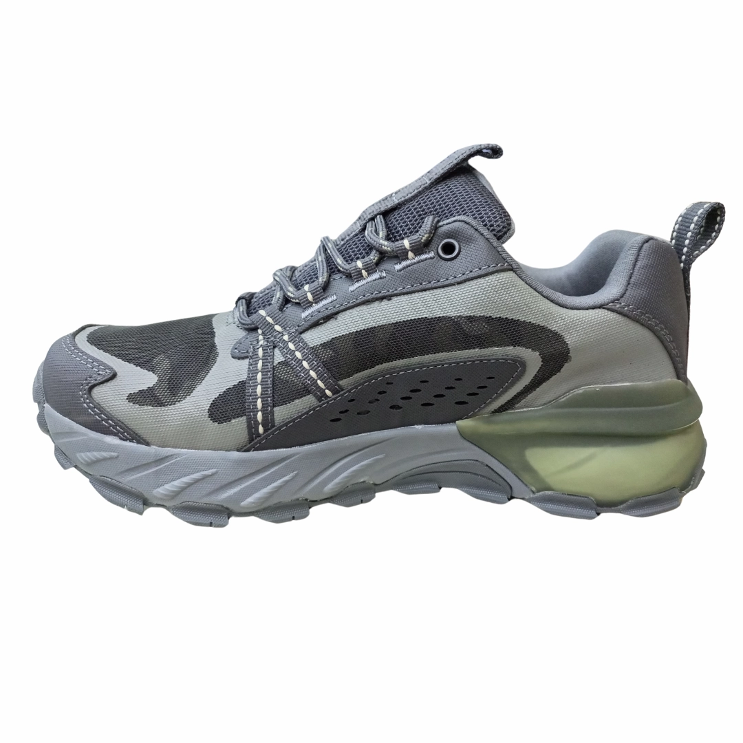 Discovery Hiking Shoes SK Max Protect Waterproof Olive Grey  Slip-Resistant Outdoor Shoes w/ Reinforced Outsole | Mens & Womens All-Weather Footwear for Hiking, Rain & Pakistani Terrain | Royal Trend Pakistan