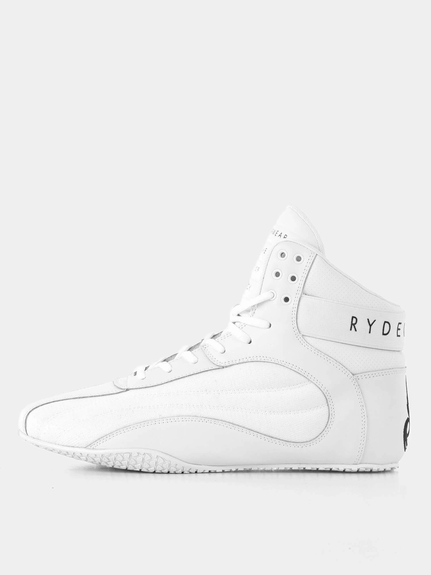 Lace Flats Shoes D-Mak Block - White