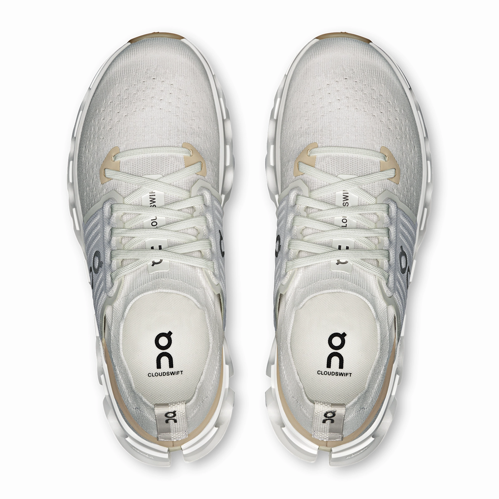 On Running Cloudswift 4 Running Shoe (Women) - White/Cream Clearance Running Shoes