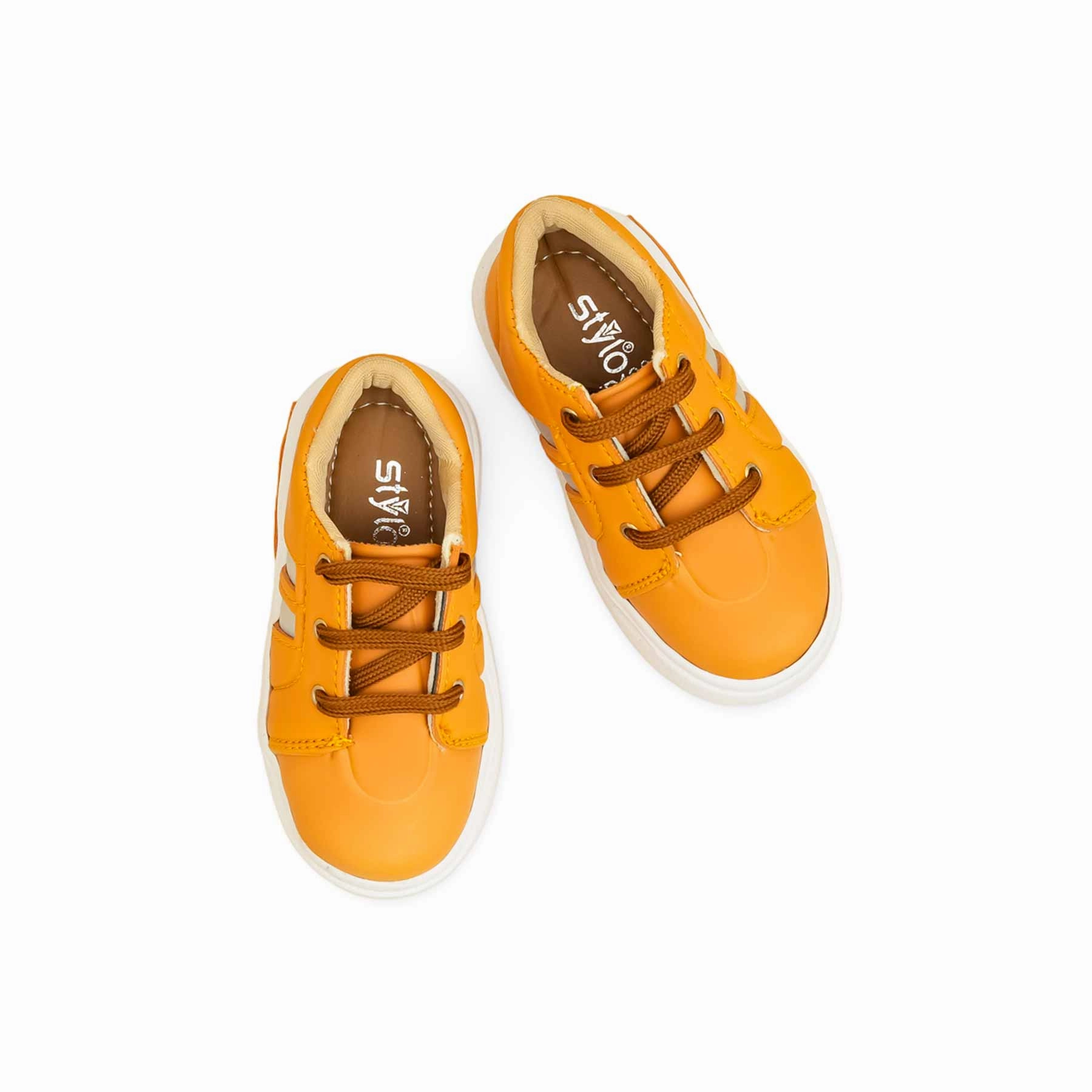Air Force 1 Plt.af.orm Casual Shoes Boys Mustard Casual Jogger KD1968
