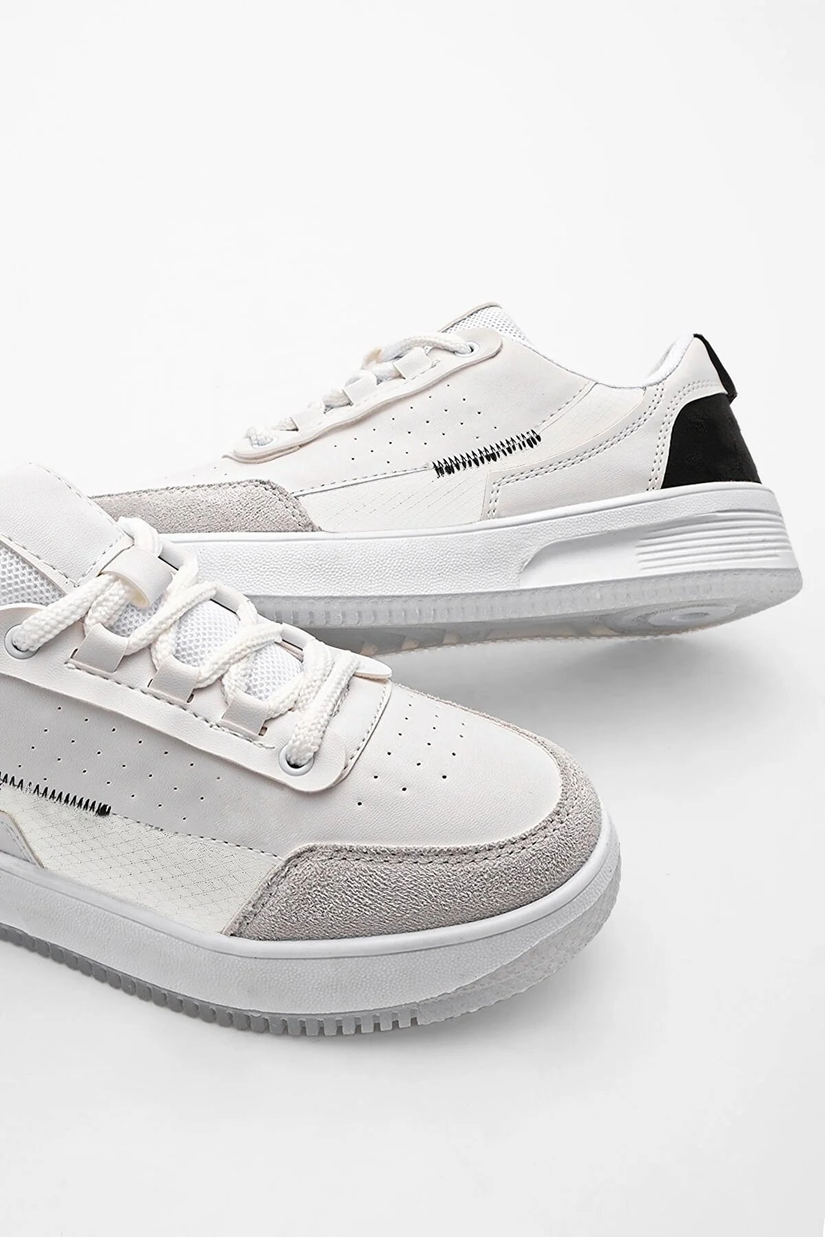 Margin Women's Sneaker High Sole Black Sneakers Bird Sneakers