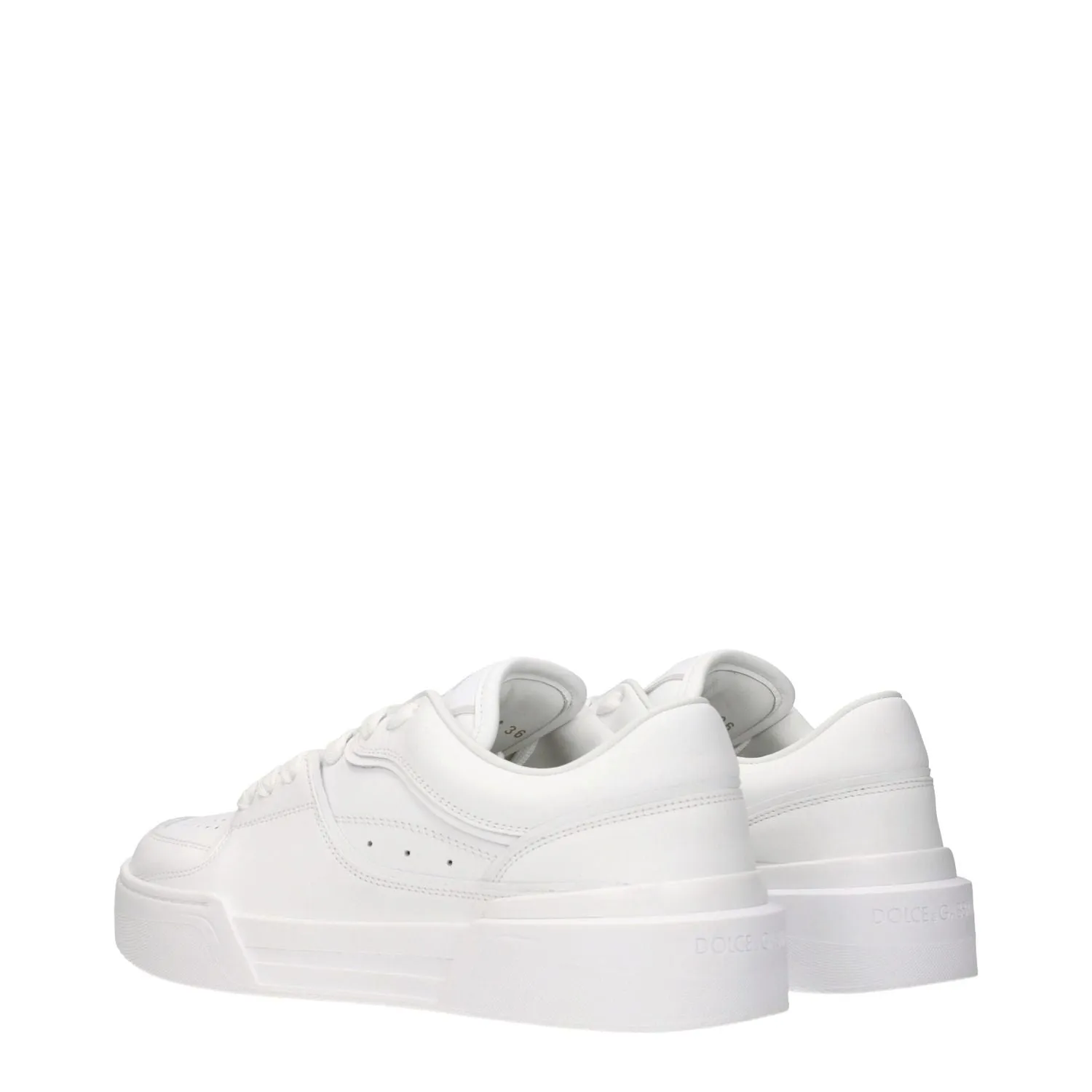 Dolce & Gabbana White Leather Low Top Sneakers The Best Running Shoes