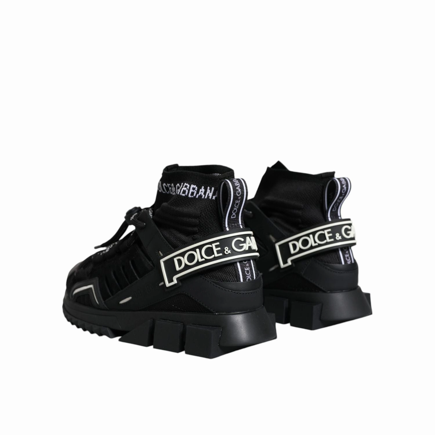 Dolce & Gabbana Black Sorrento Socks Logo Sneakers Shoes Merrell Sneakers
