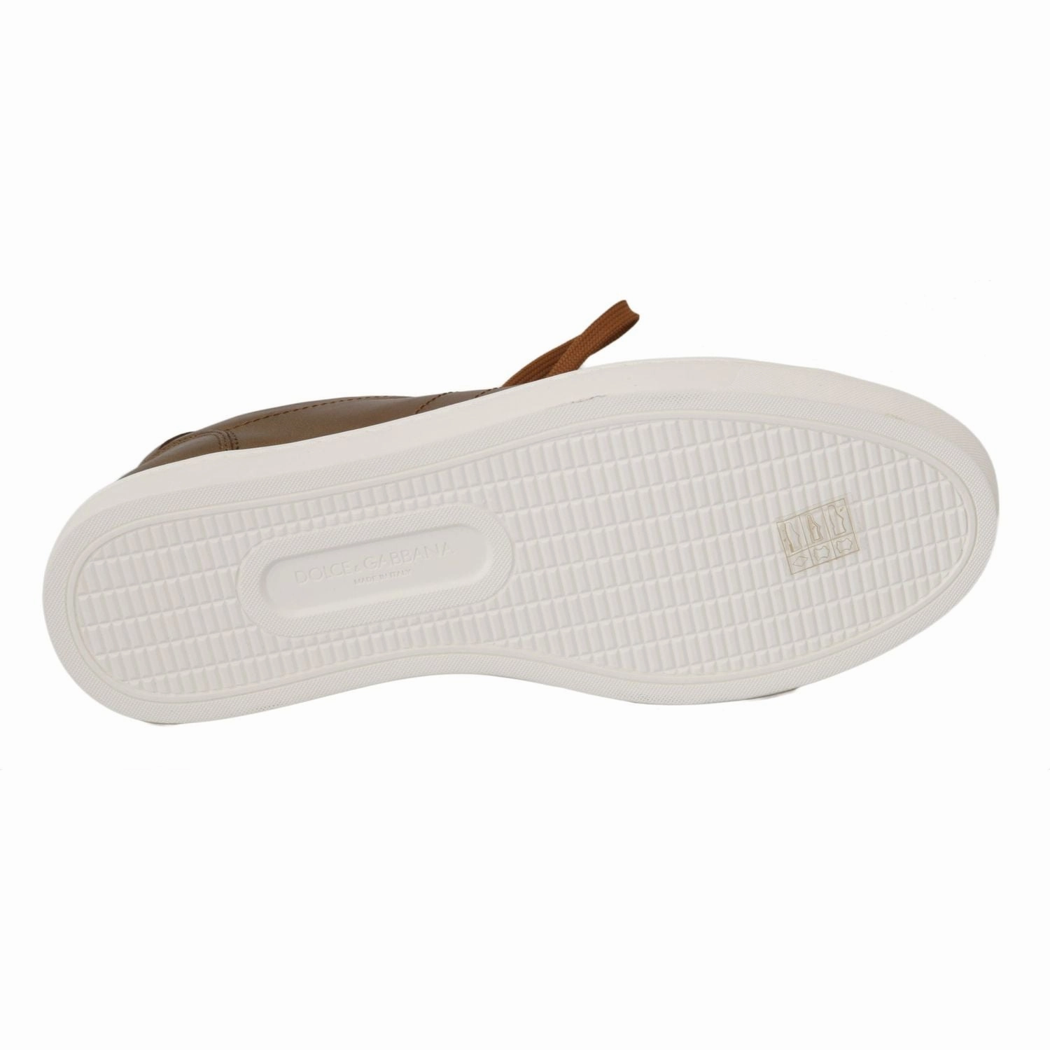 Dolce & Gabbana Gold Leather Mens Casual Sneakers Originals Campus 00s Casual Shoes