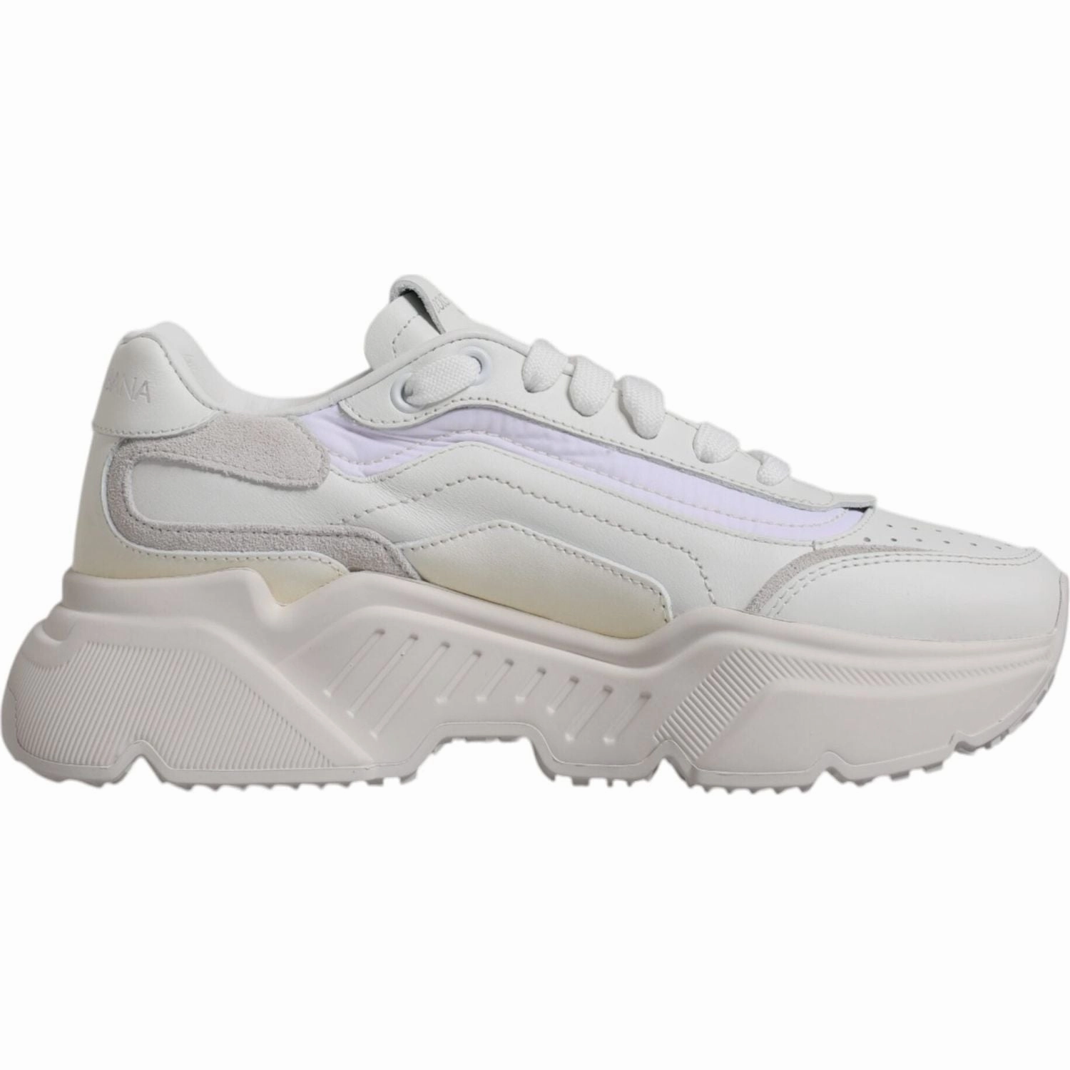 Dolce & Gabbana White Daymaster Low Top Sneakers Shoes Cheap Gym Sneakers