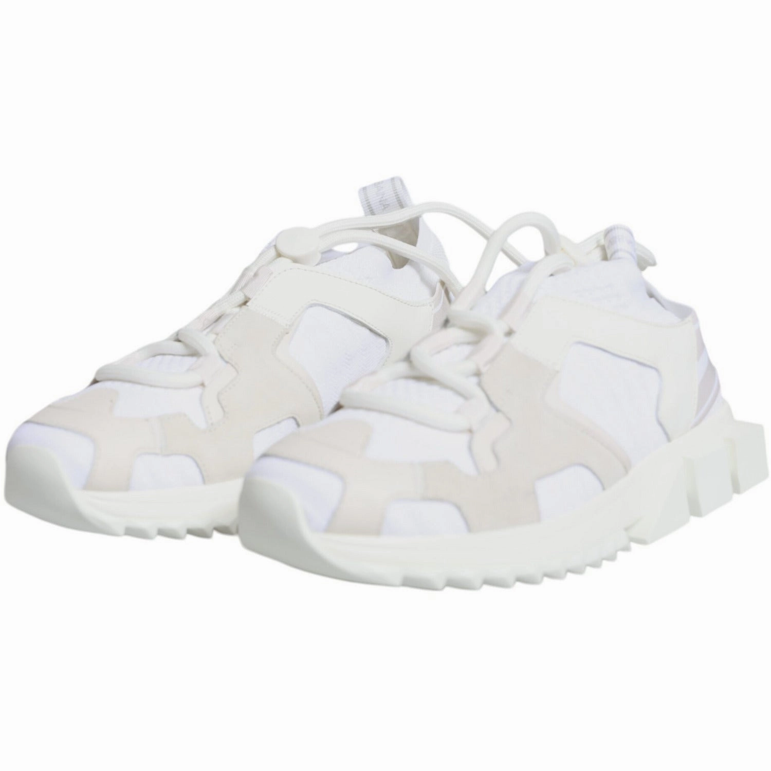 Dolce & Gabbana White Mesh Sorrento Trekking Sneakers Shoes Sneakers Plus Of Flemington