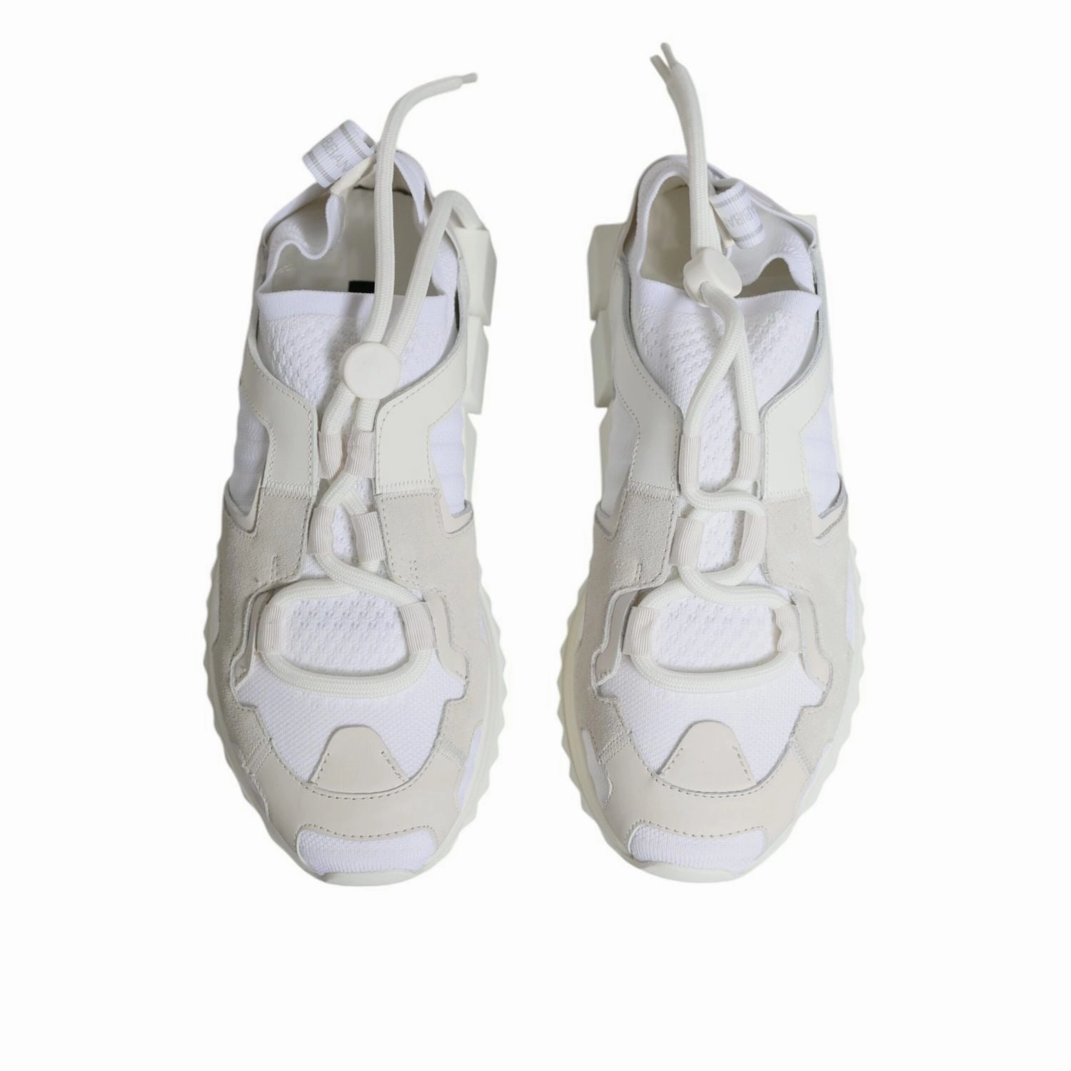 Macy's Sneakers Dolce & Gabbana White Mesh Sorrento Trekking Sneakers Shoes