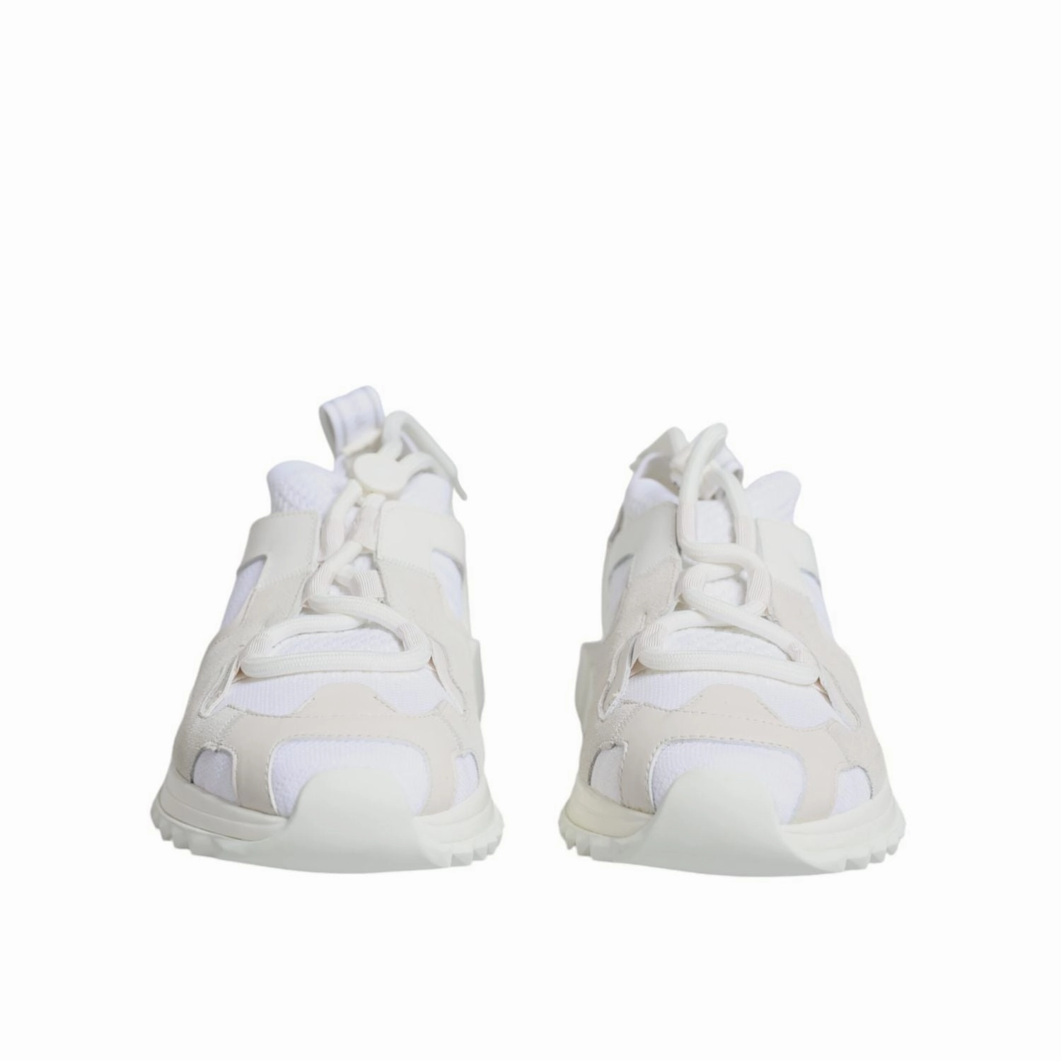 Lifestyle Sneakers Dolce & Gabbana White Mesh Sorrento Trekking Sneakers Shoes