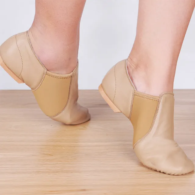 Dongjak Genuine Leather Stretch Jazz Latin Dance Shoes Salsa For Women Jazz Dancing Shoe Teachers's Dance Sandals Excercise Shoe Best Running Shoes For Flat Feet Supination