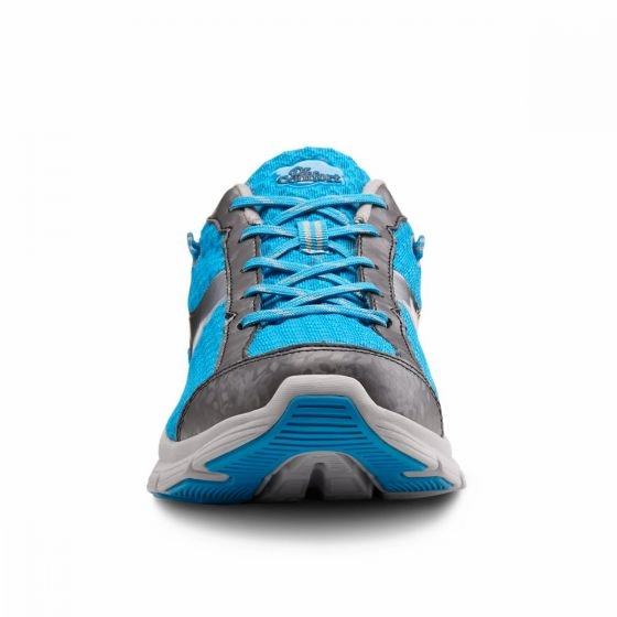 Walking Shoes With High Arch Support Dr. Comfort Women's Athletic Shoe - Meghan - Turquoise