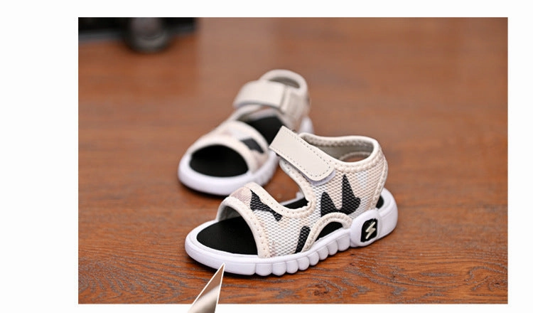 Flat Sole Weightlifting S Summer Children's Shoes Fashion Lightweight Soft Flat Boy Sandals