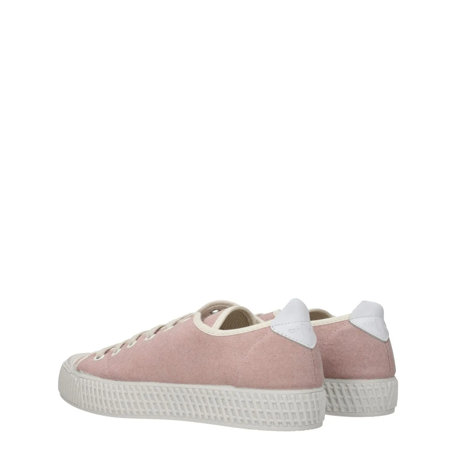 Car Shoe Pink Fabric Low Top Sneakers 34th Shoes Flats