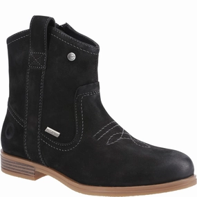 And Slip Resistant Shoes Signet Ankle Boots Black