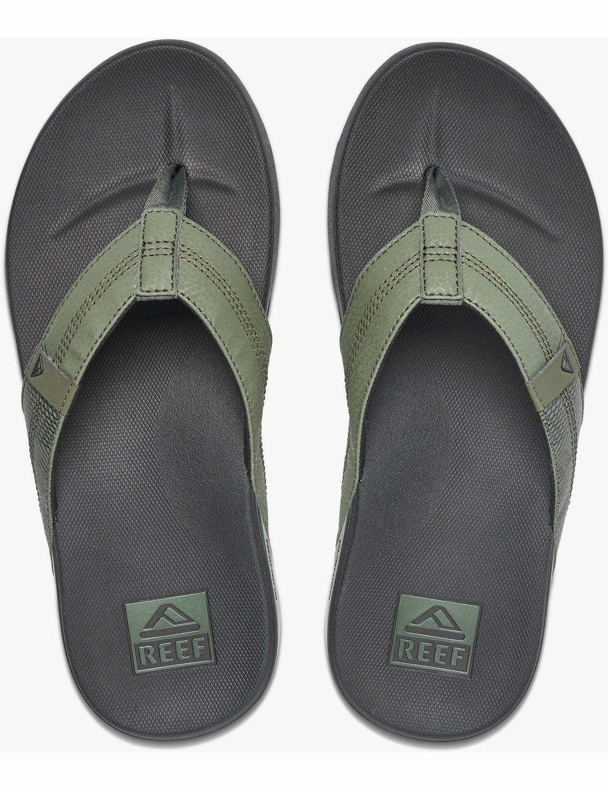 Reef Cushion Phantom Sandals in Geo Olive Diy Flip Flops Decorations