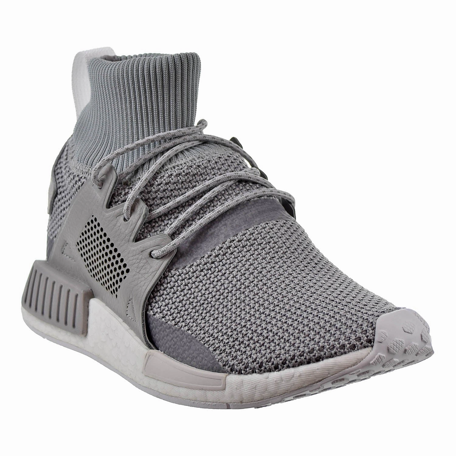 Adidas Gravel Cycling Shoes Adidas NMD_XR1 Winter Big Kids Shoes Grey/Grey/White