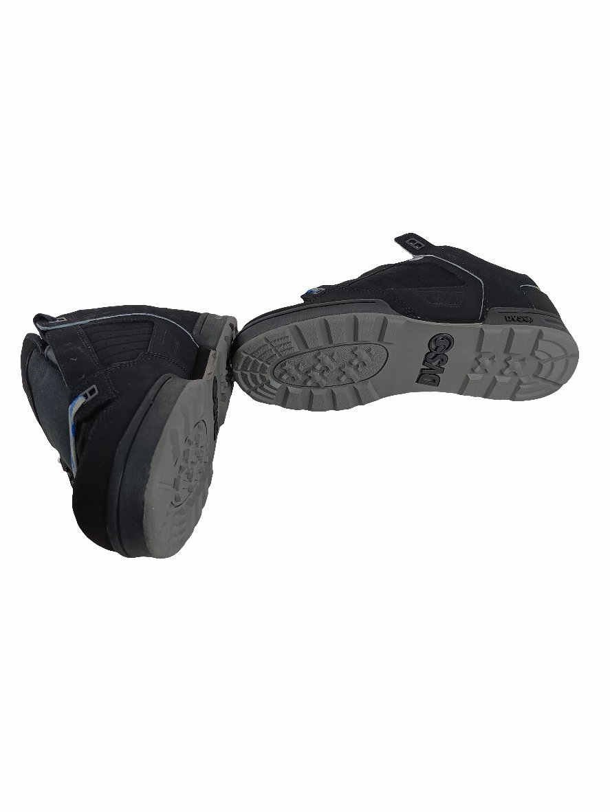 Waterproof Barefoot Boots DVS Militia JJ Black Nubuck Mens Size 9.5 Shoes