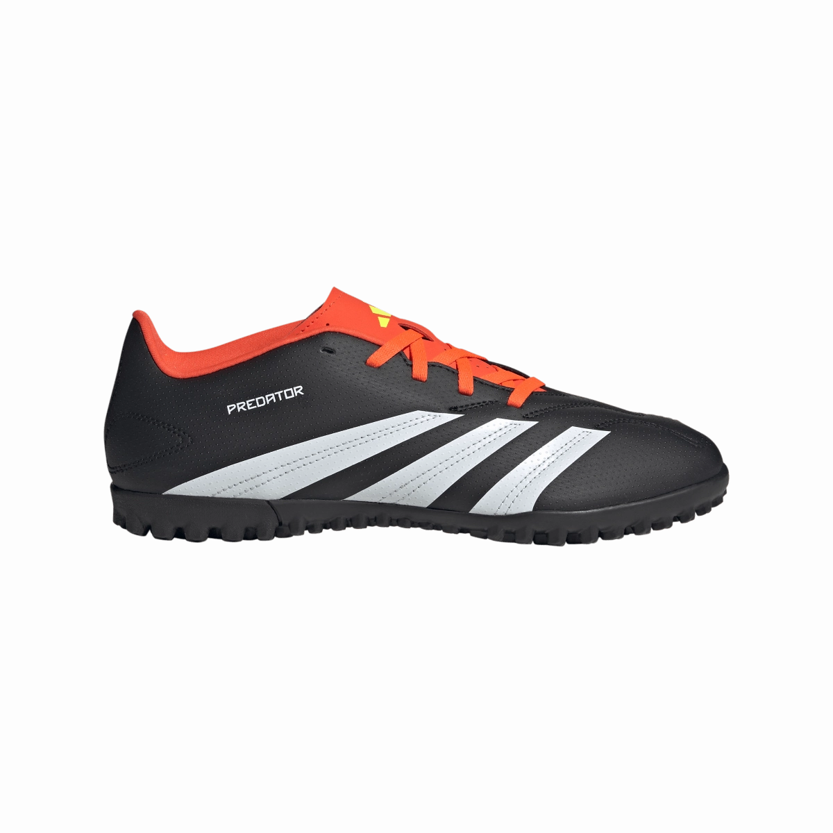 adidas Predator Club Turf Adult Soccer Shoes IG7711 Core Black/Cloud White/ Solar Red Adidas Simpsons Shoes