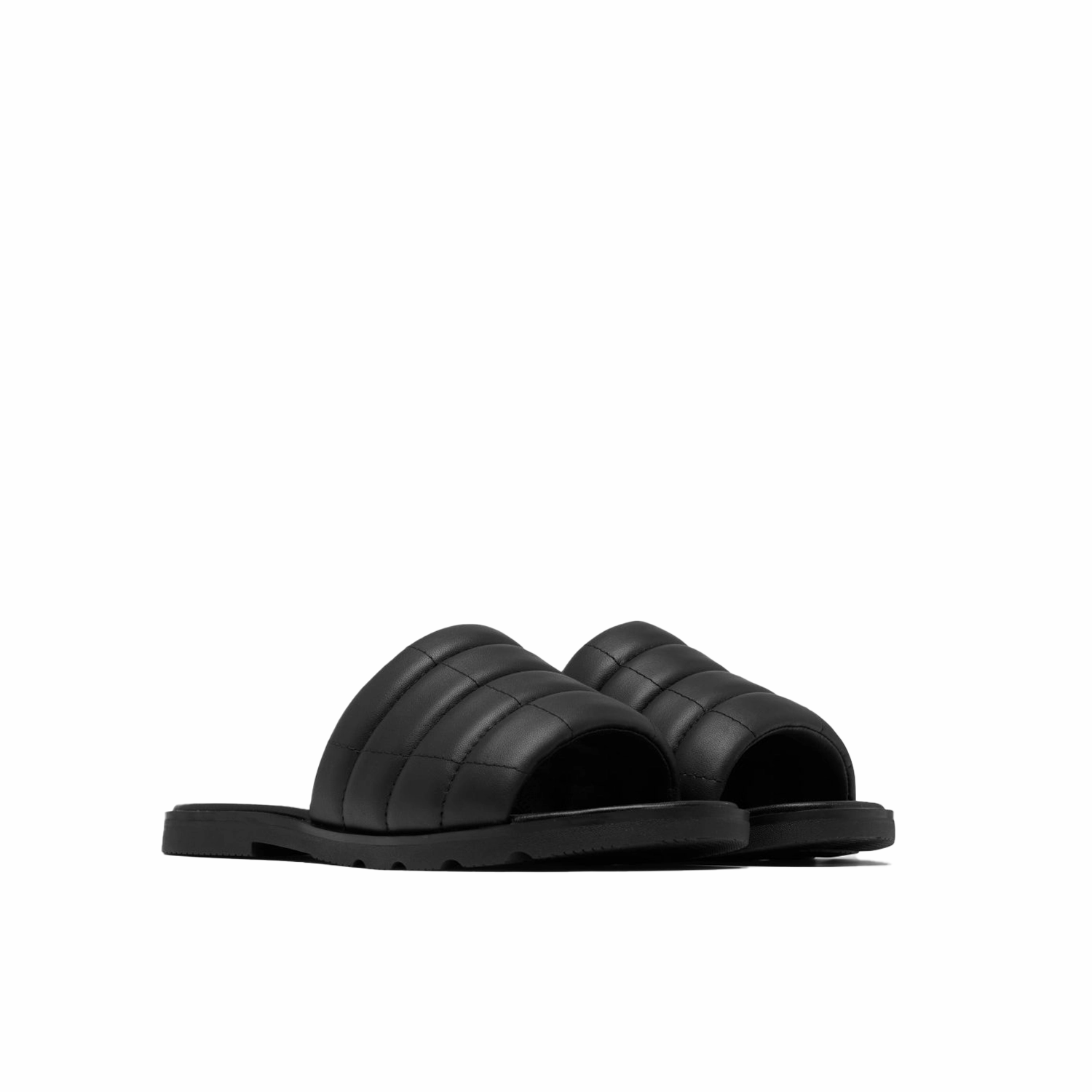 Best Waterproof Dog Shoes Sorel Women's Ella III Slide Flat Sandal - Black