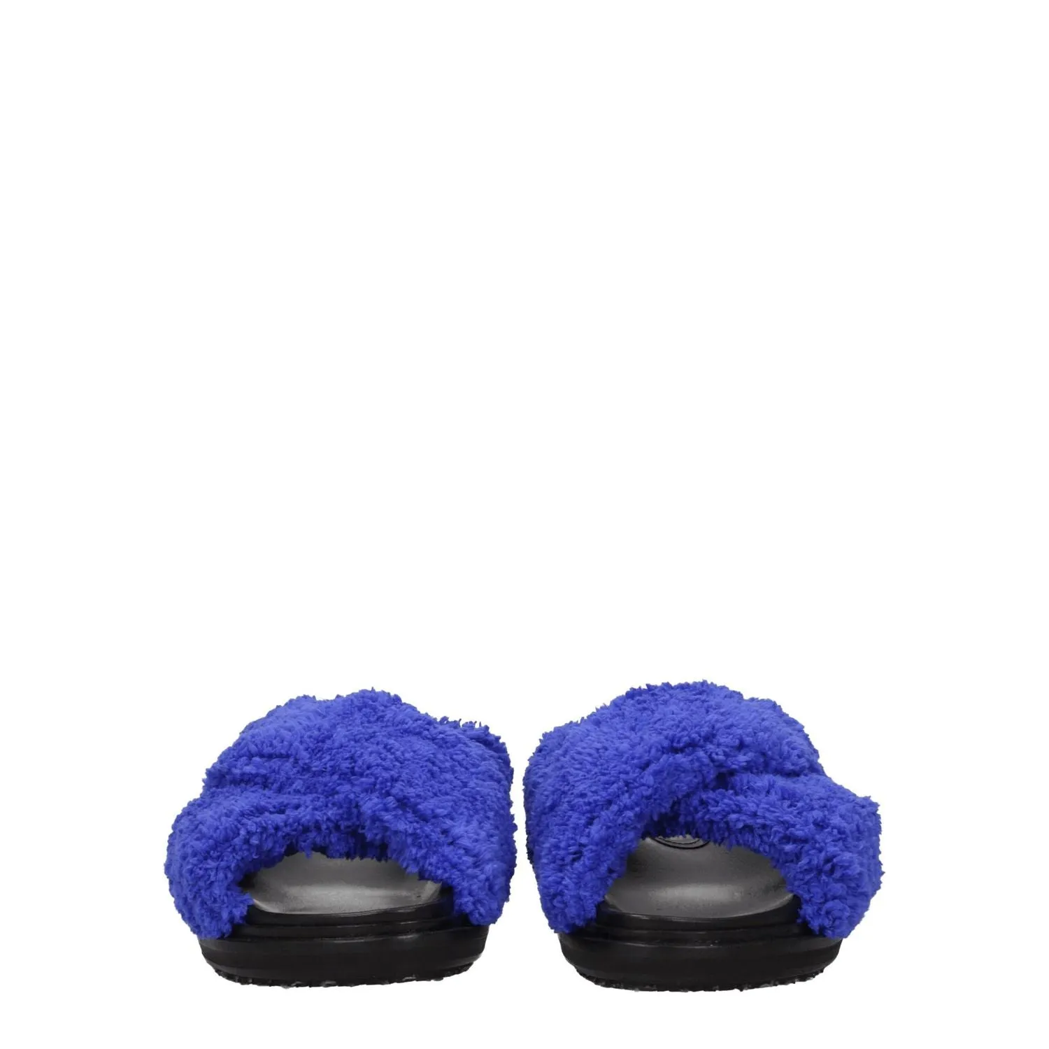 Marni Purple Fabric Slippers Running Shoes Narrow Flat Feet