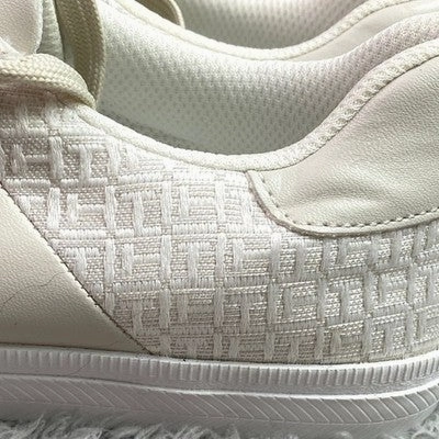 Veja Esplar Sneakers White Us Tommy Hilfiger Shoes Womens 10M Taupe Leather Spell Out Logo Sneaker