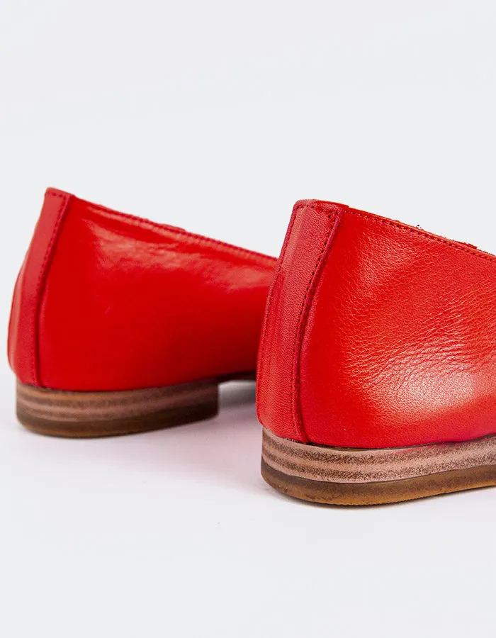 Best Walking Shoes For Wide Flat Feet Ulwin Red Leather