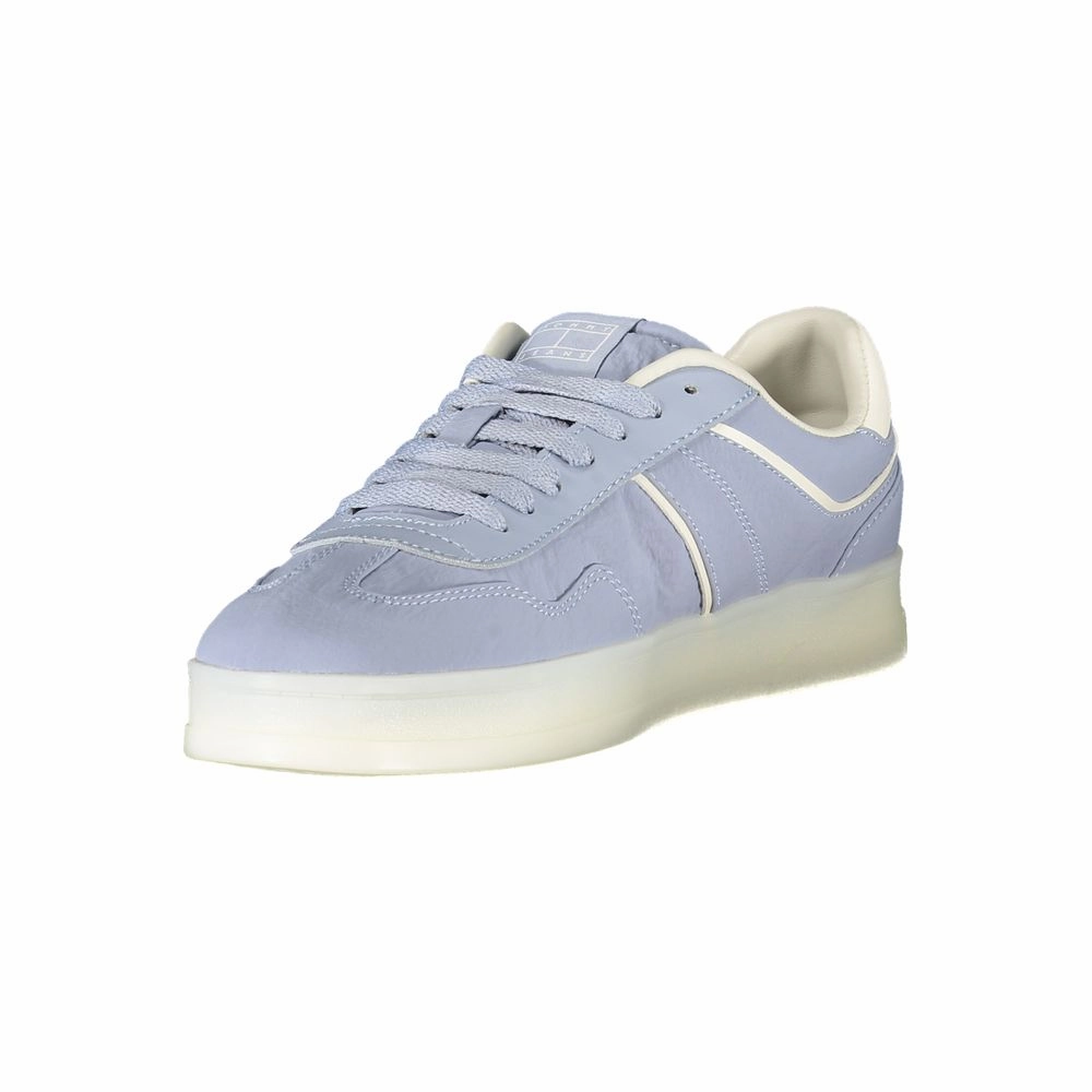 Sneakers Made In Spain Tommy Hilfiger Blue Leather Women Sneaker