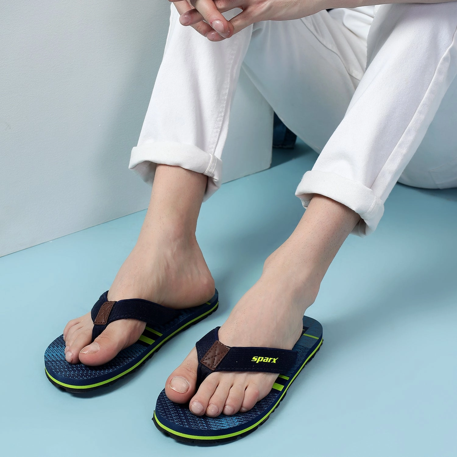 SPARX Flip flops for Gents SFG 49 Flip Flops With A Stud