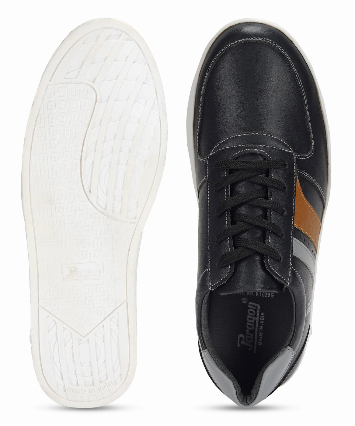 Paragon K1029G Men Casual Shoes | Stylish Walking Outdoor Shoes for Everyday Wear | Smart & Trendy Design  | Comfortable Cushioned Soles White Suits With Casual Shoes