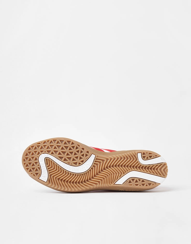 Cheap Adidas Gazelle Shoes adidas Puig Samba Skate Shoes - White/Better Scarlet/Gum