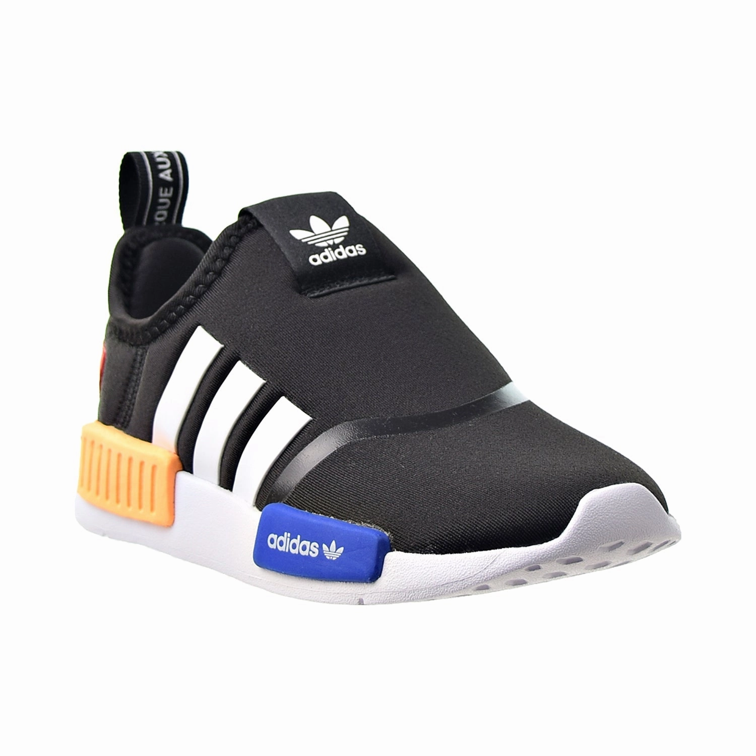 Adidas NMD 360 I Toddlers' Slip-On Shoes Black-White-Solar Gold Running Shoes For Long Distance Running